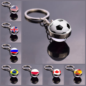 National Flag Keychain - Somos Soccer