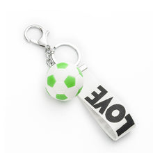 Nylon Love & Soccer Ball KeyChain - somossoccer