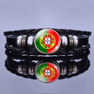 Leather Bracelet - Somos Soccer